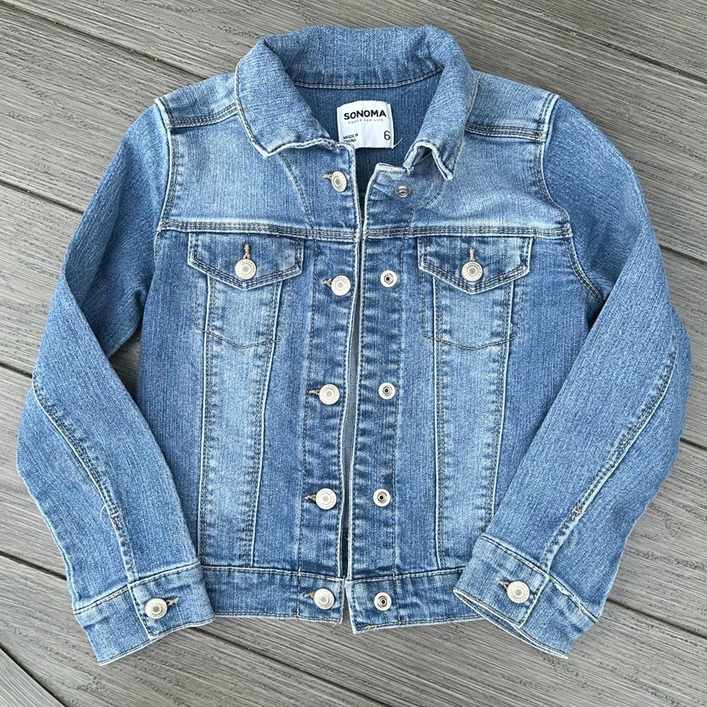 Girls Denim Jack - Size 6
